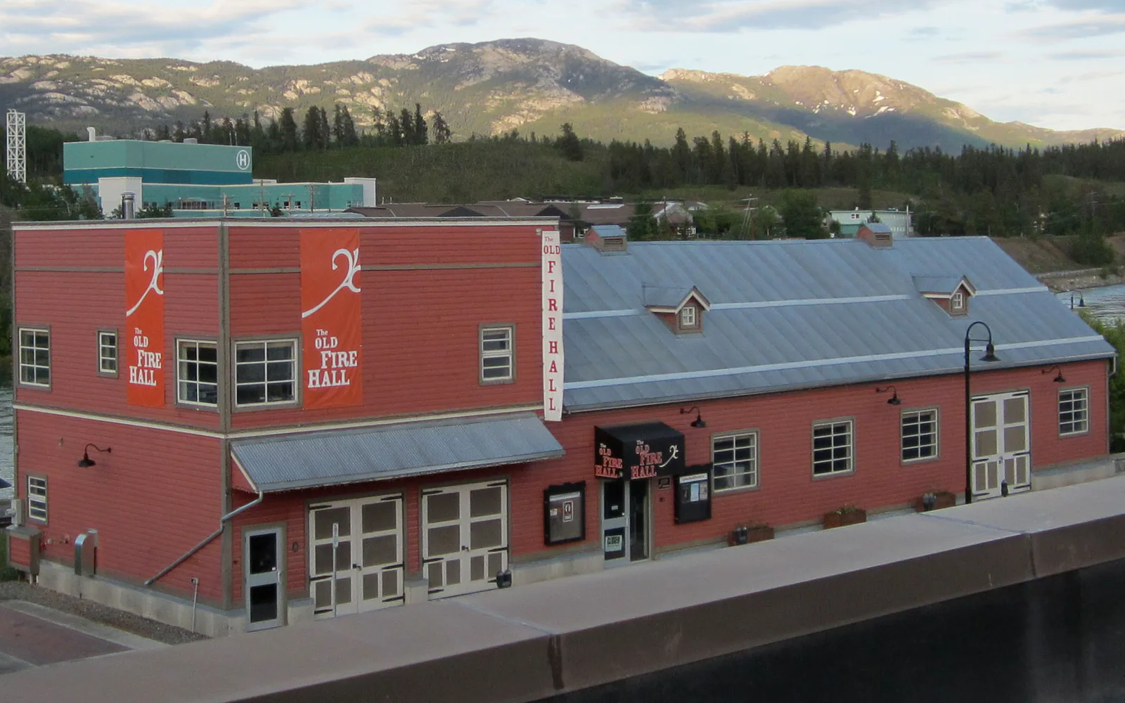 The Old Fire Hall beside the Yukon River
